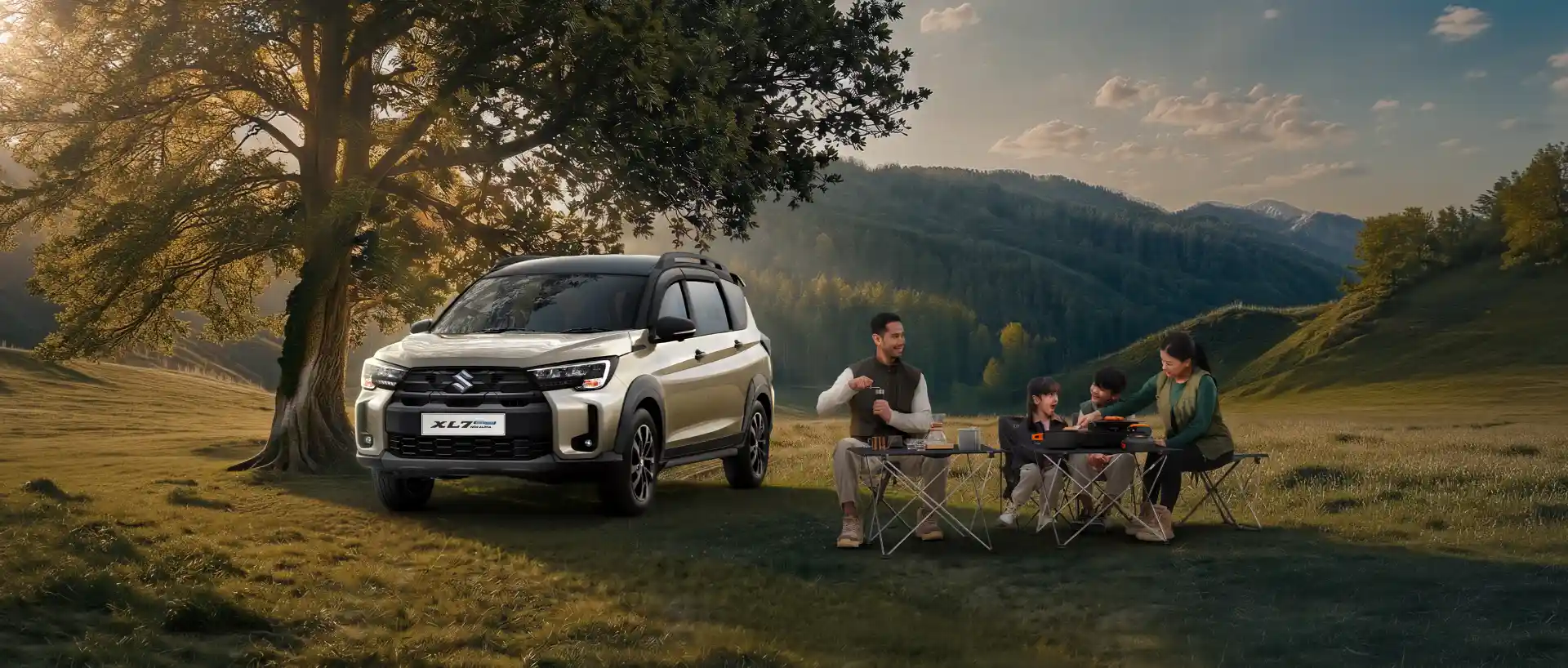 Banner promosi Suzuki Palembang